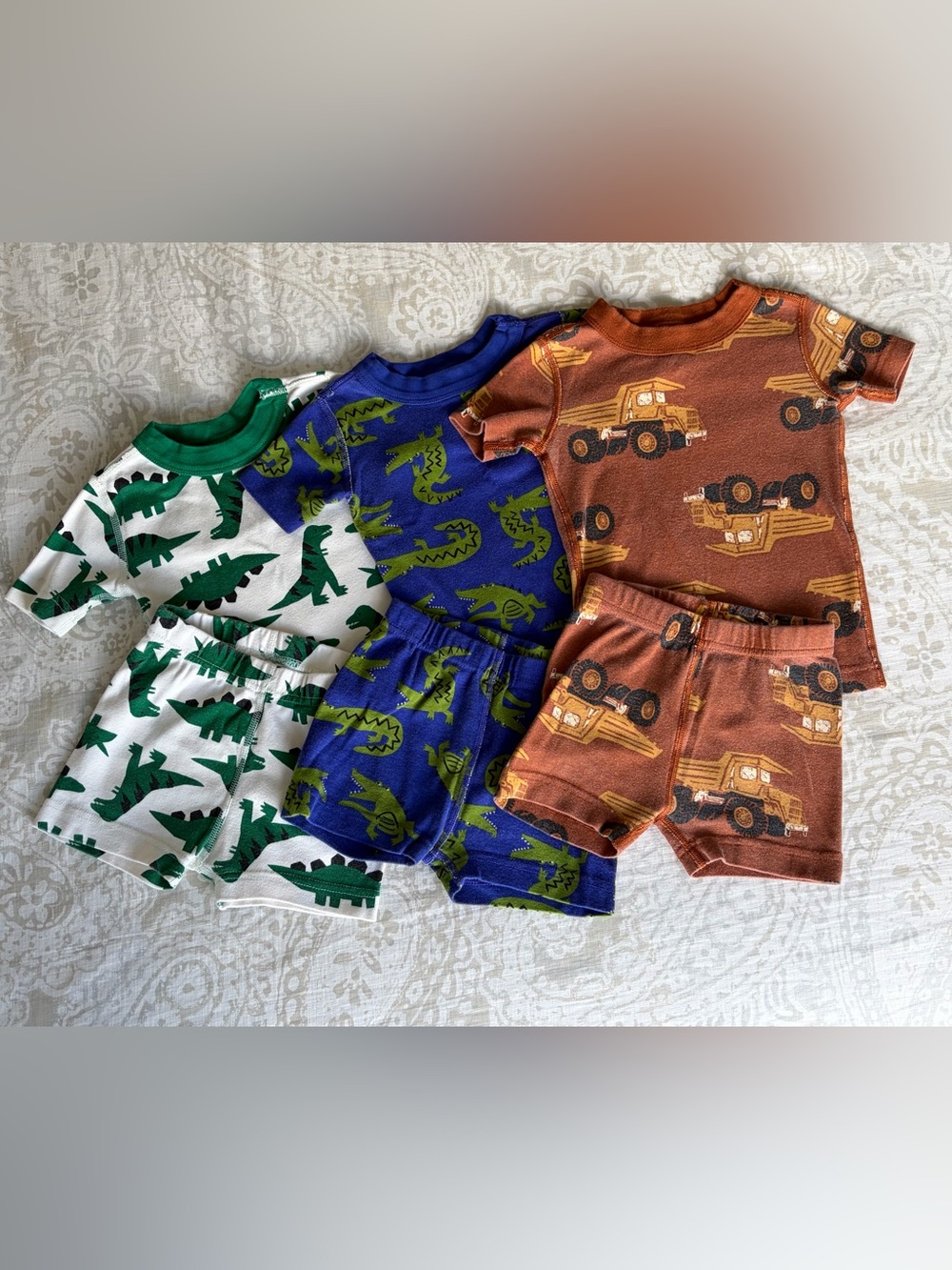 3T Bundle of Hanna Andersson Shorts Pajama Sets 100% organic cotton